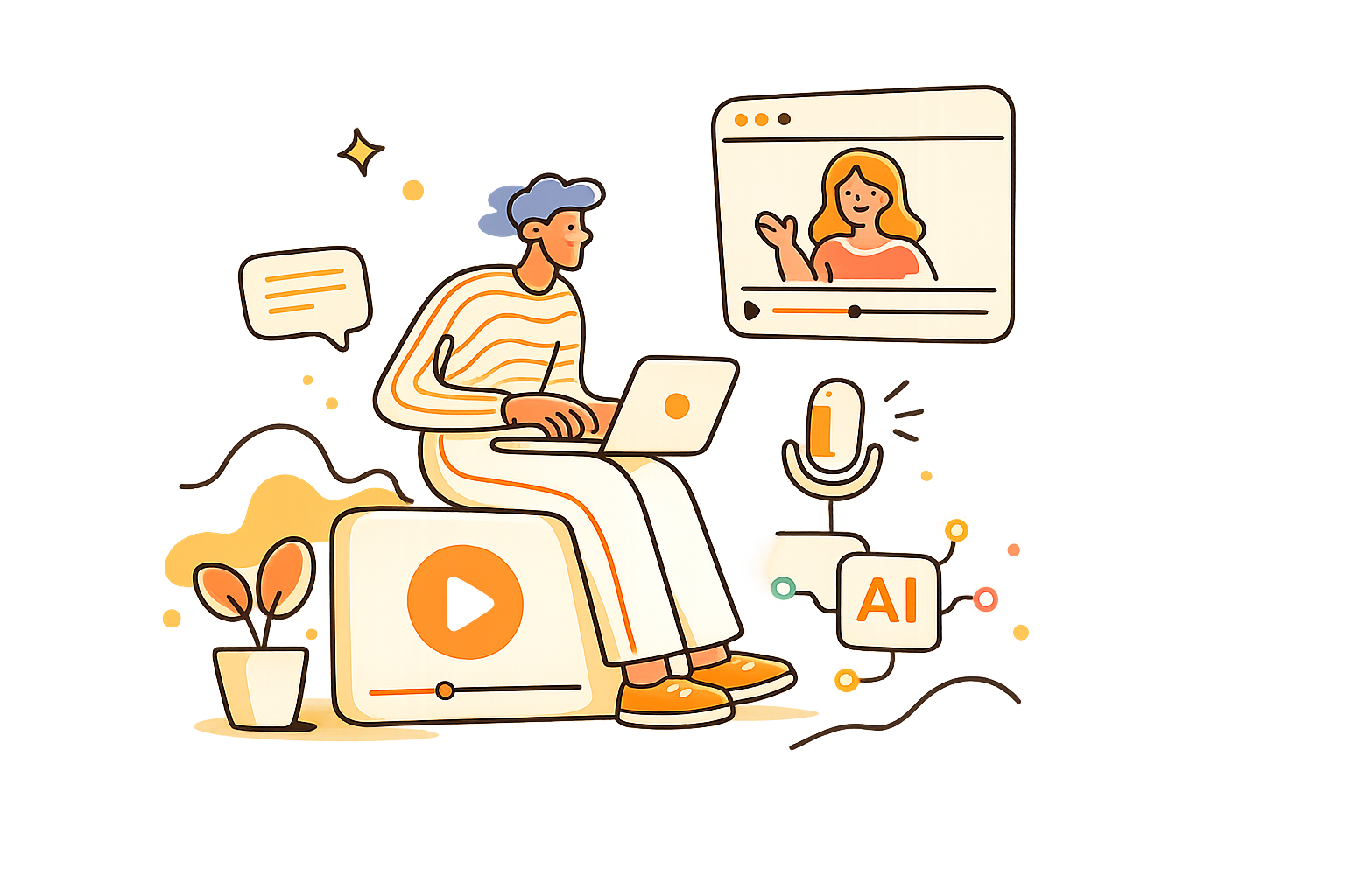 Enviseo Concierge, an AI concierge chatting with a website visitor and booking them in